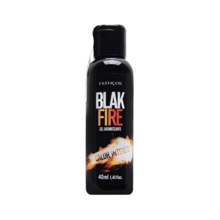 Lubricante Efecto Calor Sabor Menta Black Fire - Imagen 1