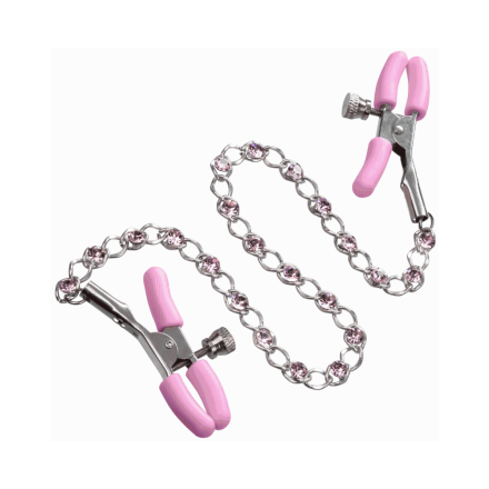 Nipple Clamps Pinzas para Pezones Con Detalles en Cristales