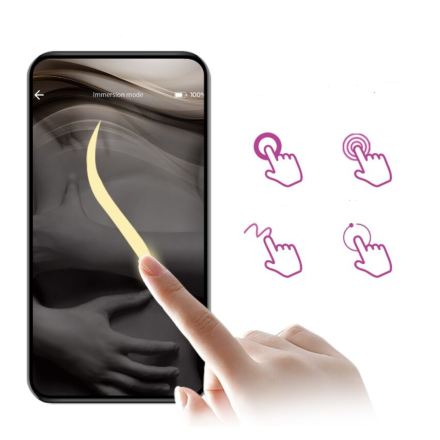 AUGUST Con App Global Double Pleasure Vibrador - Imagen 3