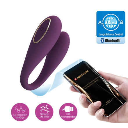 AUGUST Con App Global Double Pleasure Vibrador - Imagen 1