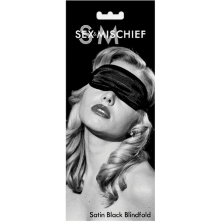 Antifaz de Satin Negro