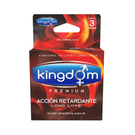 Preservativo Kingdom Acción Retardante Long Love
