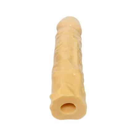 Dildo 19.5 cm Realista con Espacio para Balita Vibradora